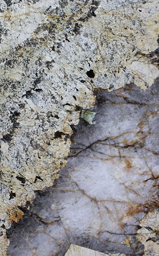 Champagne Crystal - White Granite Granite from Kishangarh